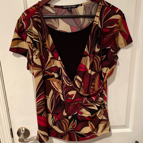 Briggs New York Tops - Briggs New York Size XL shirt sleeve top like new